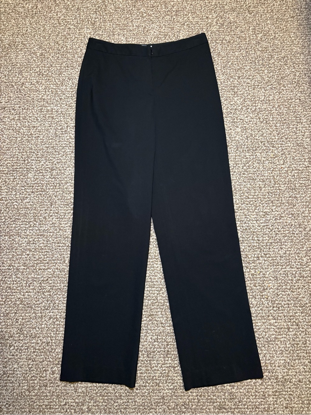 Brooks brothers Classic Black Straight-Leg Women's Dress Pants